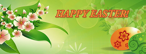 Happy Easter banner