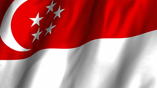 Free Animated Singapore Flag Gifs - Singaporean Clipart
