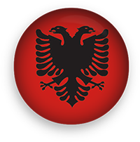 Albania Flag button
