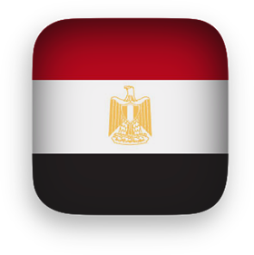 Egyptian Flag clip art