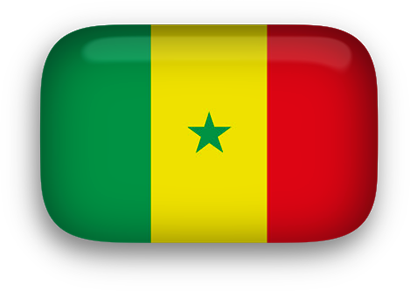 Senegal Flag clipart