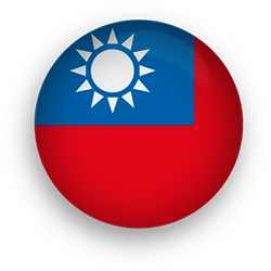 Taiwan button round