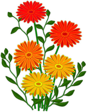 Free Flowers - Animated Graphics - Gifs