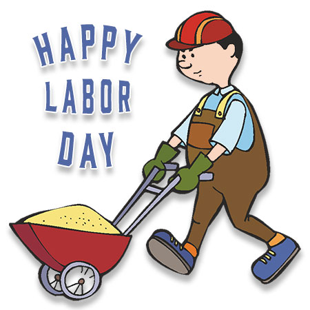 wheelbarrow labor day