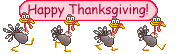 animated turkeys