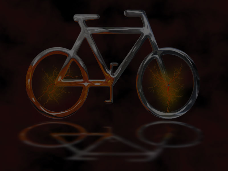 chrome bicycle