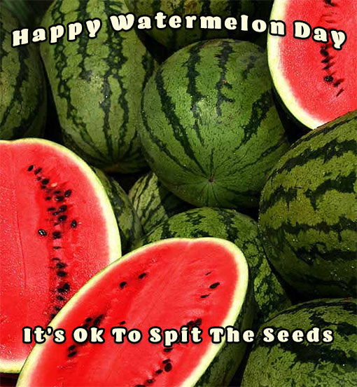 Happy Watermelon Day seeds