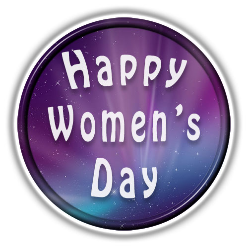 women's day button
