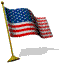 American flag waving animated