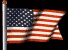 Animated American Flag black background