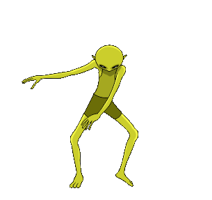 dancing space alien