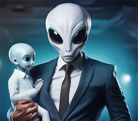 alien baby