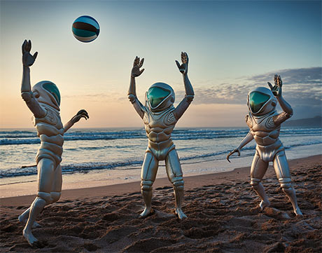 aliens beach