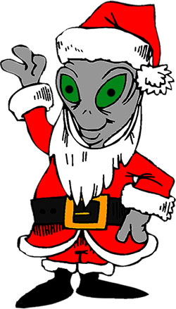 alien Santa Claus
