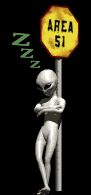 alien taking a break