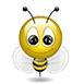 friendly bee animation