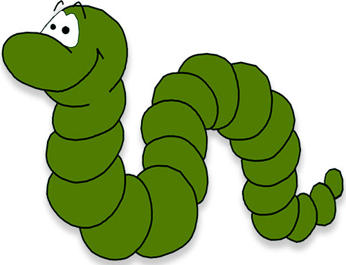 friendly worm