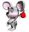 a mouse on the move