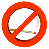 no smoking sign animated
