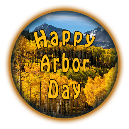 Happy Arbor Day trees