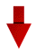 red down arrow animated