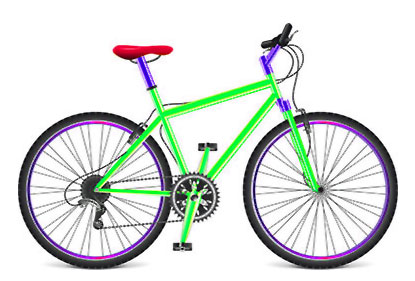 bicycle colorful