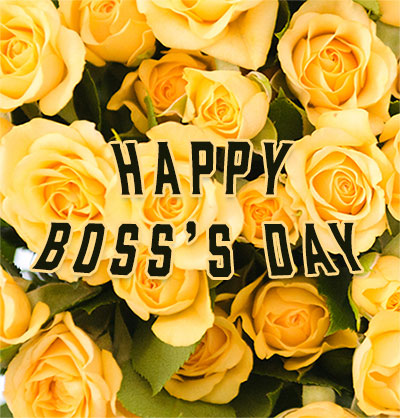 Boss Day roses