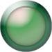 green button round