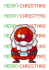 Merry Christmas animated Santa Claus
