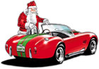 Santa's new car