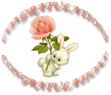 congrats with flower