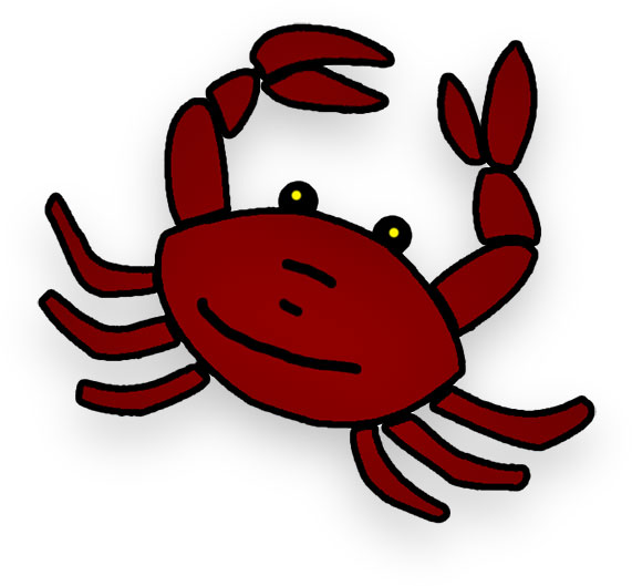 big red crab