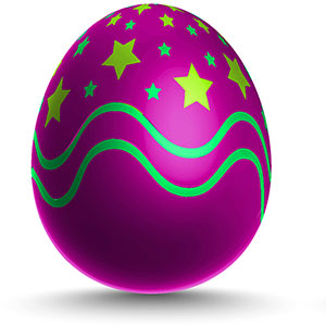 Free Easter Clipart - Bunny, Eggs - Jesus Has Risen - Animations