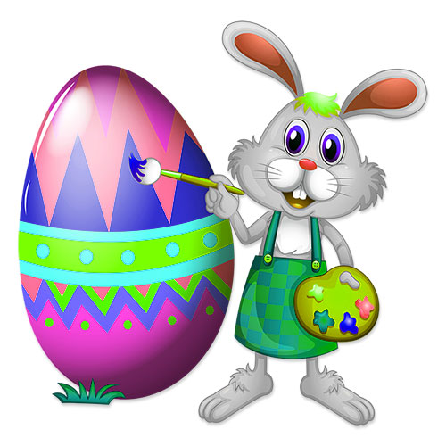 Free Easter Clipart - Eggs, Baskets, Lilies, Happy Easter Signs