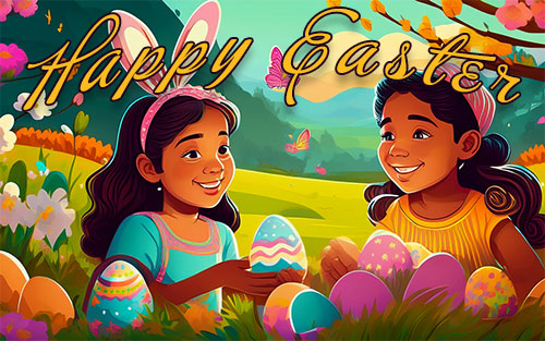 Happy Easter children
