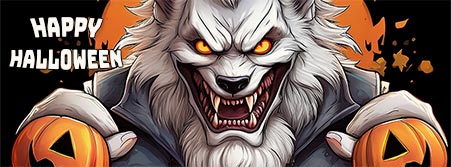 Halloween wolfman