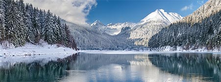 winter mountains