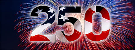 250 American flag