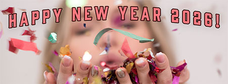 woman confetti