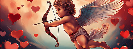 hearts cupid