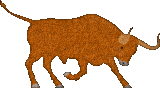 brown bull for any color web page