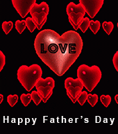 hearts fathers day animation