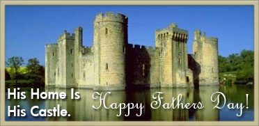 Dads Castle Happy Fathers Day