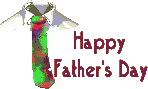 Fathers Day animated tie