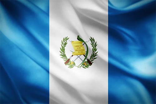 Guatemalan wavy flag