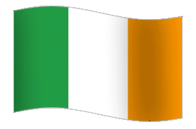 Flag of Ireland animated