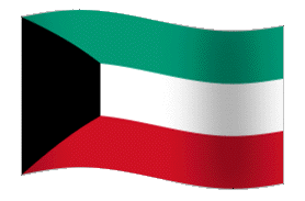 Flag of Kuwait animated