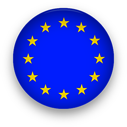 European Union round button