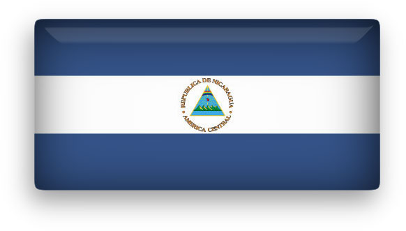 Nicaragua flag clipart