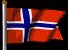Norway flag animation